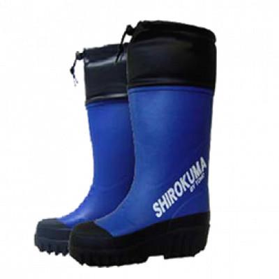 ふるさと納税 二本松市 東邦の白くま 長靴 ネイビーLLサイズ