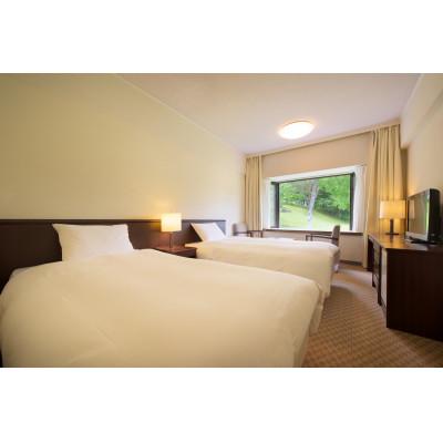 ふるさと納税 小坂町 十和田プリンスホテル「宿泊券5枚セット」1泊2食付きペア宿泊券[マウンテンサイドツイン]