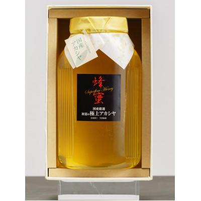 ふるさと納税 二本松市 自家採り国産天然はちみつ 国産厳選 初夏の極上アカシヤ