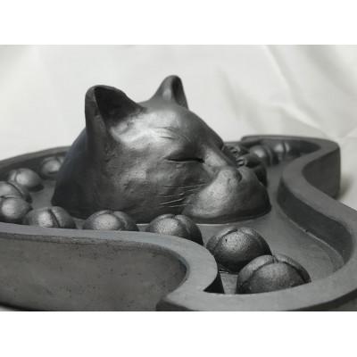 ふるさと納税 高浜市 ★猫瓦★　三州瓦　癒しの猫　〜京都のお茶室感が味わえる〜_2
