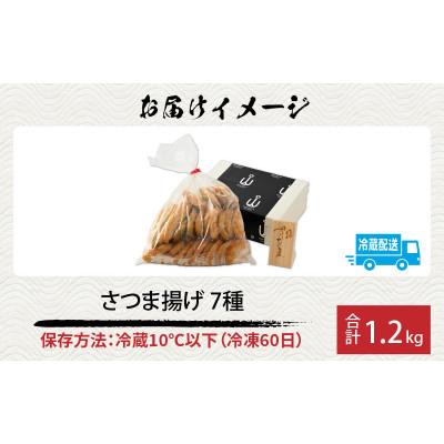 ふるさと納税 福井市 他愛もないで好いたらしい福袋 さつま揚げ詰合せ 7種 足し加える1.2kg