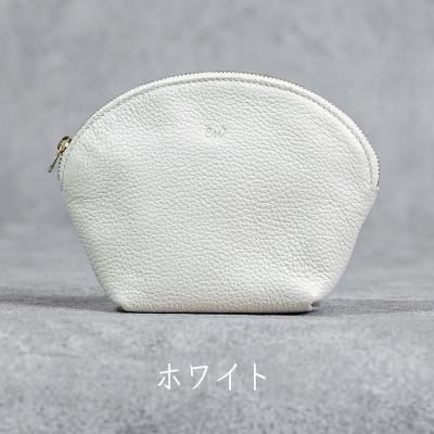 ふるさと納税 福崎町 ラウンドポーチ Liete/ホワイト