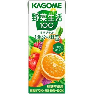 ふるさと納税 富士見町 カゴメ 野菜生活オリジナル 200ml 紙パック 24本入