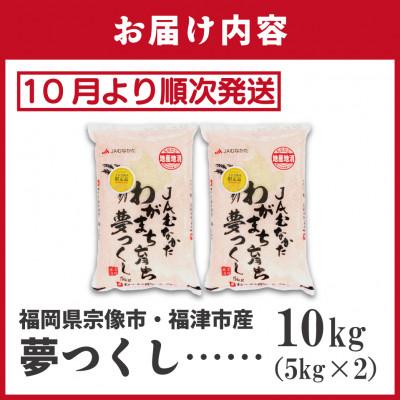 ふるさと納税 福津市 【R7年産】JAより順次発送 福岡県ブランド米「夢