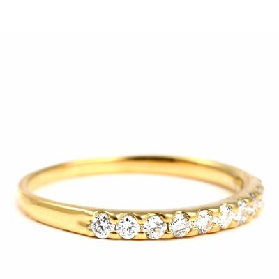 ふるさと納税 富士川町 ピンキー　エタニティリング　0.18CT　R3996DI-Y #4の画像