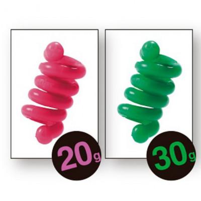 ふるさと納税 東大阪市 [2種:20g/30g]パイソンクラブコイル ピンク&amp;グリーン ゴルフ練習器具 エリートグリップ