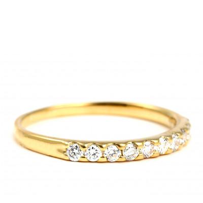 ふるさと納税 鳴沢村 ピンキー　エタニティリング　0.18CT　R3996DI-Y #4の画像