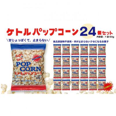 ふるさと納税 伊丹市 デイリー ケトルパップコーン シュガー&amp;ソルト味 60g×24袋 