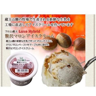 ふるさと納税 白石市 フロム蔵王Hybrid アイスクリーム 4種類 計24個 新作ストロベリーinバニラと贅沢マロン入り |  | 02