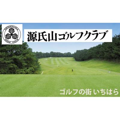 ふるさと納税 市原市 源氏山ゴルフクラブ平日1R・1名様セルフ「昼食付き」プレー券 ×1枚