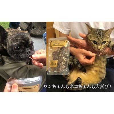ふるさと納税 千葉市 千葉県で獲れたペット用猪ジャーキー(7個セット)計350g[53680348]の画像