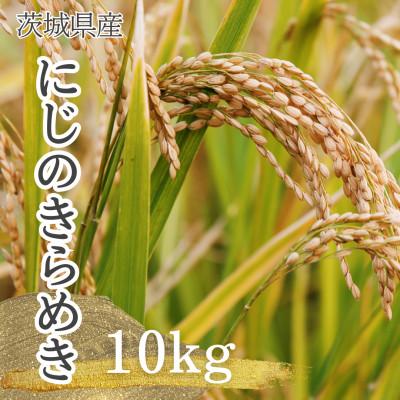 ふるさと納税 石岡市 [令和7年産]獅子米 にじのきらめき 玄米 10kg