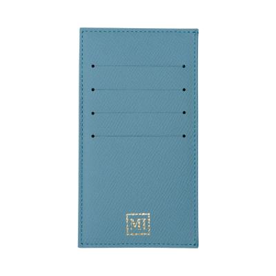 ふるさと納税 豊岡市 豊岡財布 ウォレットインカードホルダー 牛革 ZCD02 ジーンブルー