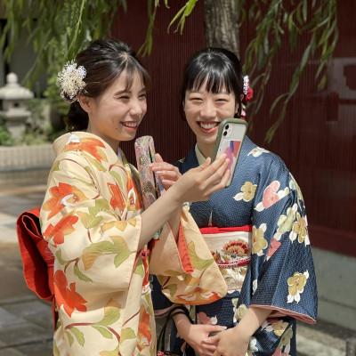 ふるさと納税 金沢市 レトロ着物で楽しむ金沢散策計女性1名