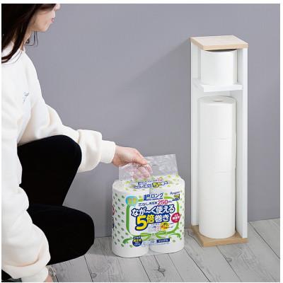 ふるさと納税 海南市 スリムコーナー トイレットペーパー収納 ホワイト&ナチュラル amy101338202_2