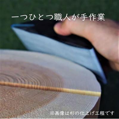 ふるさと納税 名張市 MORITO　森の丸太スツール【ヒノキ/磨き丸太仕上げ】[53940511]_1