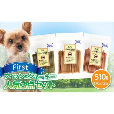 ふるさと納税 生駒市 First フィッシュジャーキー 人気3点セット