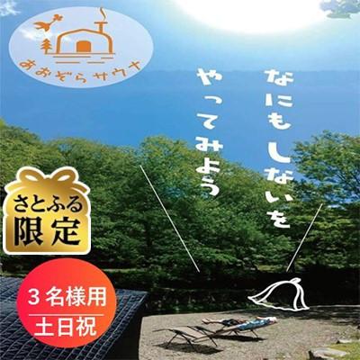 ふるさと納税 おおい町 [さとふる限定]福井県おおい町 貸切サウナ ご利用券3名様用 土日祝限定 プライベートなアウトドア