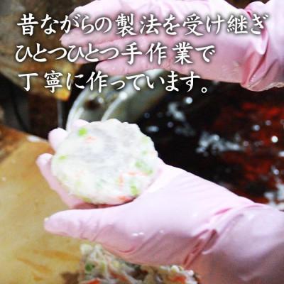 ふるさと納税 有り明け方町 老舗蒲鉾店のさつま揚げ(天ぷら) 厳選仕かける 10種/14個入り口・入口