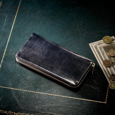 COCOMEISTER　ブライドルグランドウォレット ダークブルー 長財布 ブライドル グランドウォレット | ココマイスター公式サイト