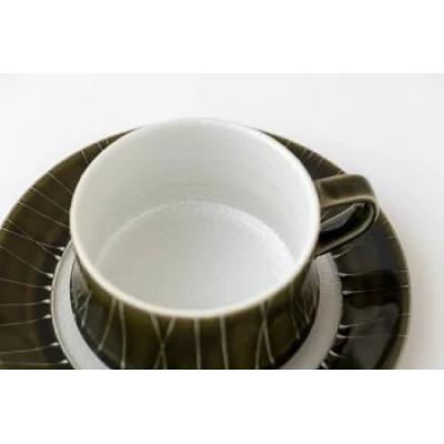 専用565♥美品　カップ＆ソーサー 美濃焼】モーニングコーヒーセット トマト【ZERO JAPAN】 食器