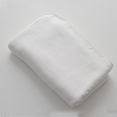 ふるさと納税 浜松市 日本製 和晒 ダブルガーゼケット 綿100% シングル ピュアホワイト