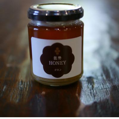 ふるさと納税 高槻市 栗の花から採れた国産天然はちみつ 能勢HONEY マロン 2本セット