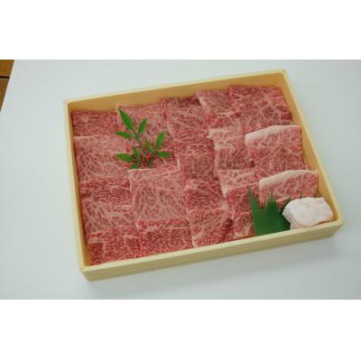 ふるさと納税 伯耆町 鳥取和牛ミックス焼肉 400g 牛脂付き