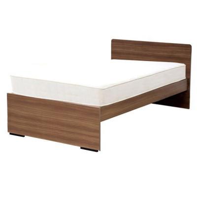 ふるさと納税 知立市 [玄関渡し]574Vダブルベッド(ウォルナット)ボンネルコイルマットレス付(2013)