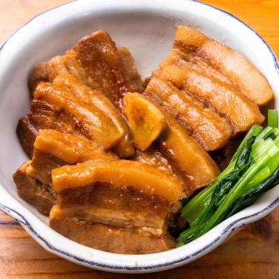 ふるさと納税 中城村 [業務用・沖縄料理]沖縄ホーメル 三枚肉煮付け 1kg(1kg×1P)