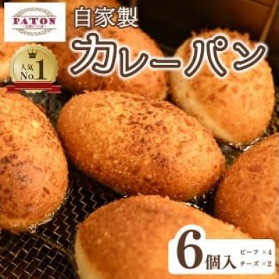 ふるさと納税 藤枝市 ビーフカレーパン・チーズカレーパン計6個セット