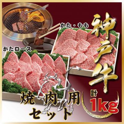 ふるさと納税 宝塚市 神戸牛(神戸ビーフ)焼肉セット 計1Kg TZYS5 [2026年4月より順次発送]