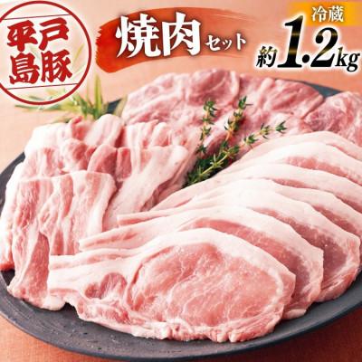 ふるさと納税 平戸市 平戸島豚 焼肉セット 約1.2kg