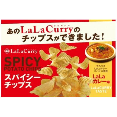 ふるさと納税 浜松市 LaLaカレー スパイシーポテトチップス[5袋入り]