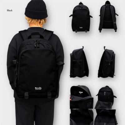 SUKALAブラックリュック ふるさと納税 牧之原市 【ブラック】Revolla Secure Backpack 背面