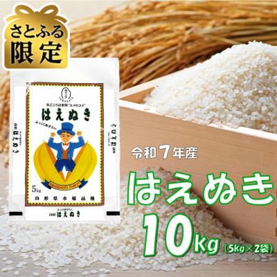 ふるさと納税 小国町 [さとふる限定]山形小国町産 はえぬき(精米) 10kg