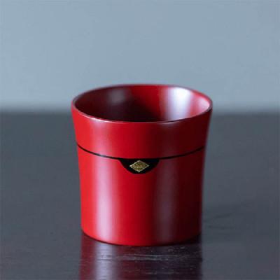 ふるさと納税 平泉町 秀衡塗 栃ぐいのみ (朱)