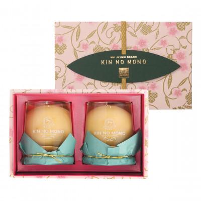 ふるさと納税 倉敷市 岡山県産白桃まるごと「金の桃ギフト」