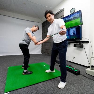 ふるさと納税 千代田区 ゴルフテック by GDO(神田店)スイング診断&amp;マンツーマンレッスン5回券