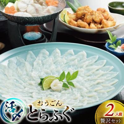 ふるさと納税 平戸市 活〆 おうごんとらふぐ 贅沢 セット 2人前 [松永水産]