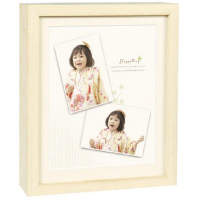 ふるさと納税 安堵町 ボックスフレーム/フェイバリット アイボリー+中枠K1(白)+フェイバリット台紙/3面ベージュ