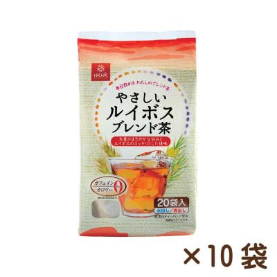 ふるさと納税 中央市 [はくばく]やさしいルイボスブレンド茶 20P×10