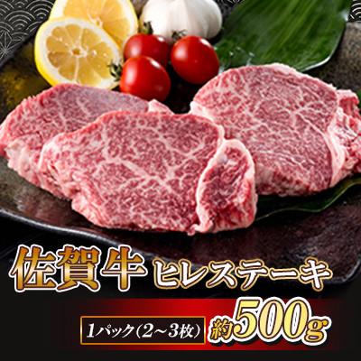 ふるさと納税 白石町 佐賀牛 ヒレステーキ 500g