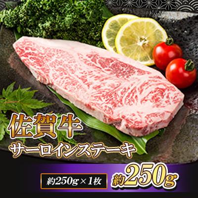 ふるさと納税 白石町 佐賀牛 サーロインステーキ 250g×1枚(計250g)