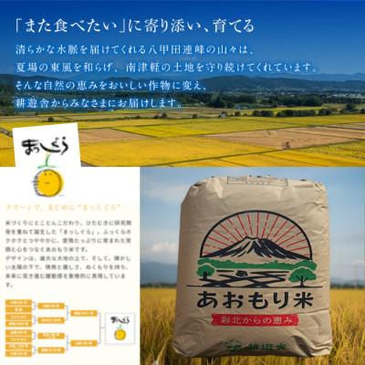 ふるさと納税 青森市 【先行予約受付】令和8年 青森県産まっしぐら 玄米30kg 彩北米の画像