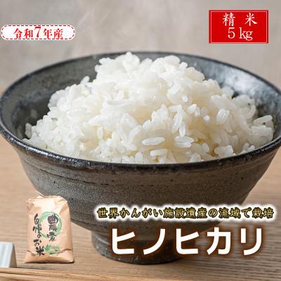 ふるさと納税 福崎町 [精米]令和7年産 ヒノヒカリ 八千種米 5kg