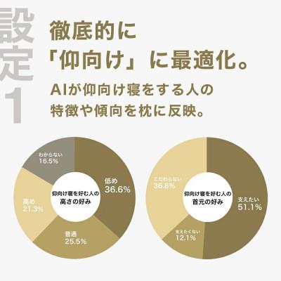 ふるさと納税 我孫子市 仰向け寝を好む人向け枕 THE PILLOW Preset 07 Aomuke_1
