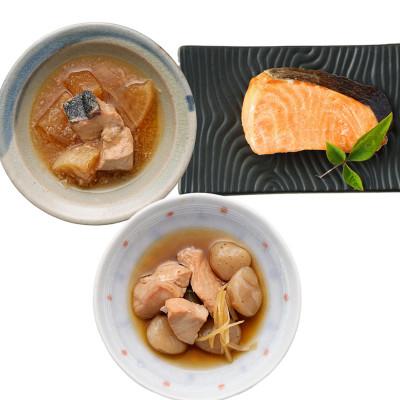 ふるさと納税 西宮市 日常常温食「うちのや」 新お魚おかず 3品目×2セット(レトルト・常温保存)