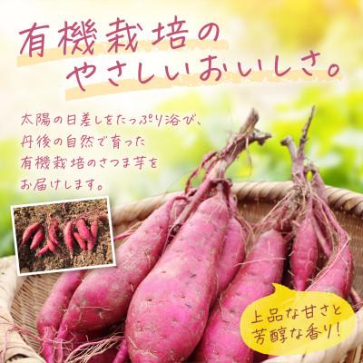 ふるさと納税 京丹後市 甘くてほくほく!有機栽培の京都・京丹後産さつまいも(紅はるか)5kg てんとうむしばたけのサツマイモの画像