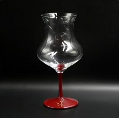 ふるさと納税 輪島市 [復興支援]咲グラス 輪島 漆加飾 エディション [朱色]